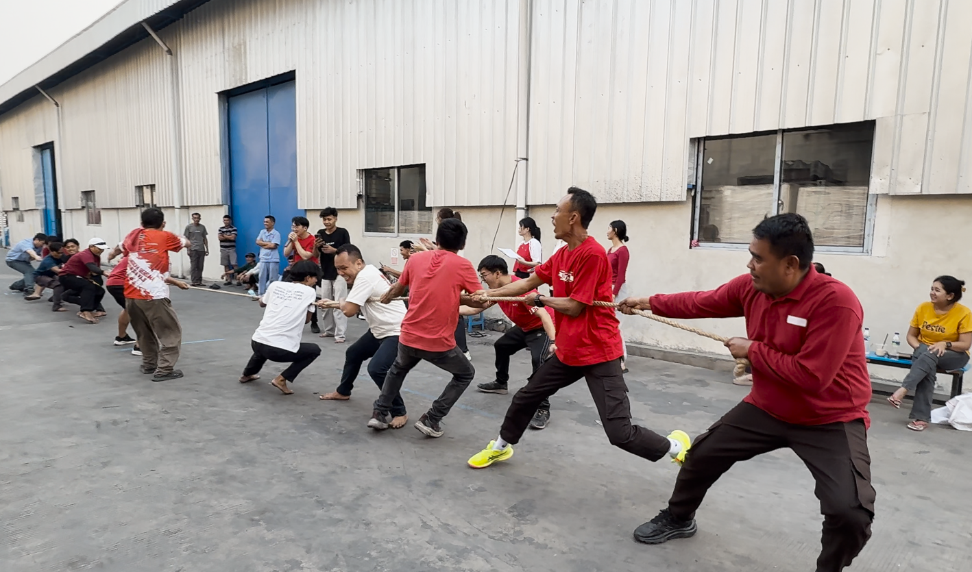 Traditional games at the celebration